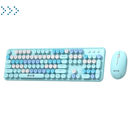 Клавиатуры AULA AC306 Blue-Colorful